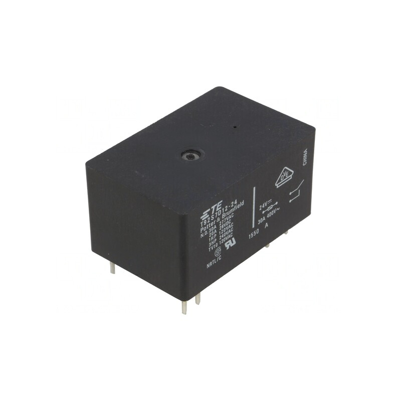 Releu Electromagnetic DPST-NO 24VDC 30A T92 | Electronic-mag.ro | Componente Electronice Releu Electromagnetic DPST-NO 24VDC 30A T92 | Electronic-mag.ro | Componente Electronice