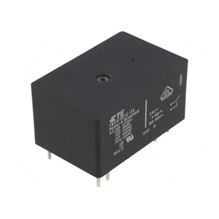 Releu Electromagnetic DPST-NO 24VDC 30A T92 | Electronic-mag.ro | Componente Electronice