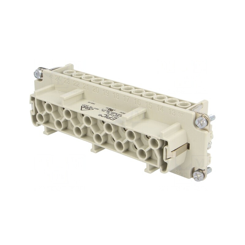 Conector HDC Inserturi Mamă EPIC H-BE 24 16A | Electronic-mag.ro | Componente Electronice