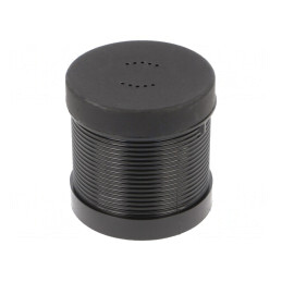 Semnalizator acustic negru 24VDC 90dB IP33 | Electronic-mag.ro | Componente Electronice