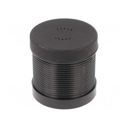 Semnalizator acustic negru 24VDC 90dB IP33 | Electronic-mag.ro | Componente Electronice