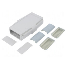 Carcasă universală ABS gri deschis 95x145x35mm | Electronic-mag.ro | Componente Electronice