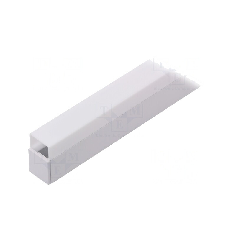 Profil LED aluminiu alb lăptos 1m LINEA20 | Electronic-mag.ro | Componente Electronice