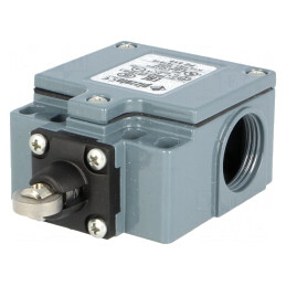 Limitator cursă rolă oțel Ø12mm NO NC 10A 500VAC | Electronic-mag.ro | Componente Electronice