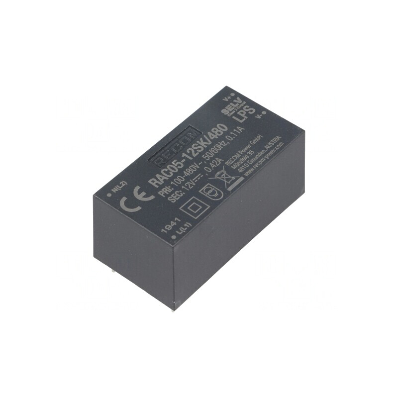 Convertor AC/DC 5W 12VDC | Electronic-mag.ro | Componente Electronice Convertor AC/DC 5W 12VDC | Electronic-mag.ro | Componente Electronice