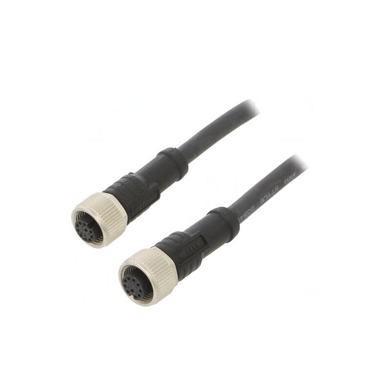 Cablu senzori/automatizări M12-M12 1m 8 pini | Electronic-mag.ro | Componente Electronice