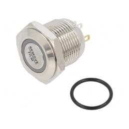 Comutator Anti-Vandalism IP65 Ø16mm 2A 48V | Electronic-mag.ro | Componente Electronice