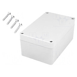 Carcasă Aluminiu Universală IP67 80x125x57mm | Electronic-mag.ro | Componente Electronice