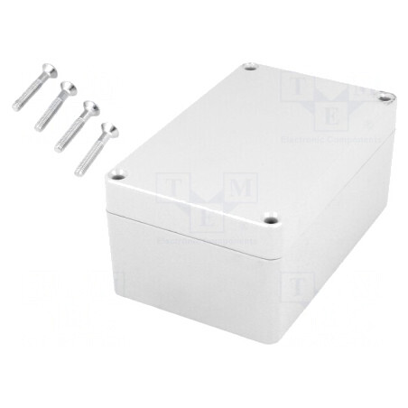 Carcasă Aluminiu Universală IP67 80x125x57mm | Electronic-mag.ro | Componente Electronice