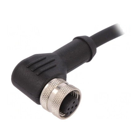Mufă M12 5P mamă DeviceNet CANopen IP67 60V 4A | Electronic-mag.ro | Componente Electronice
