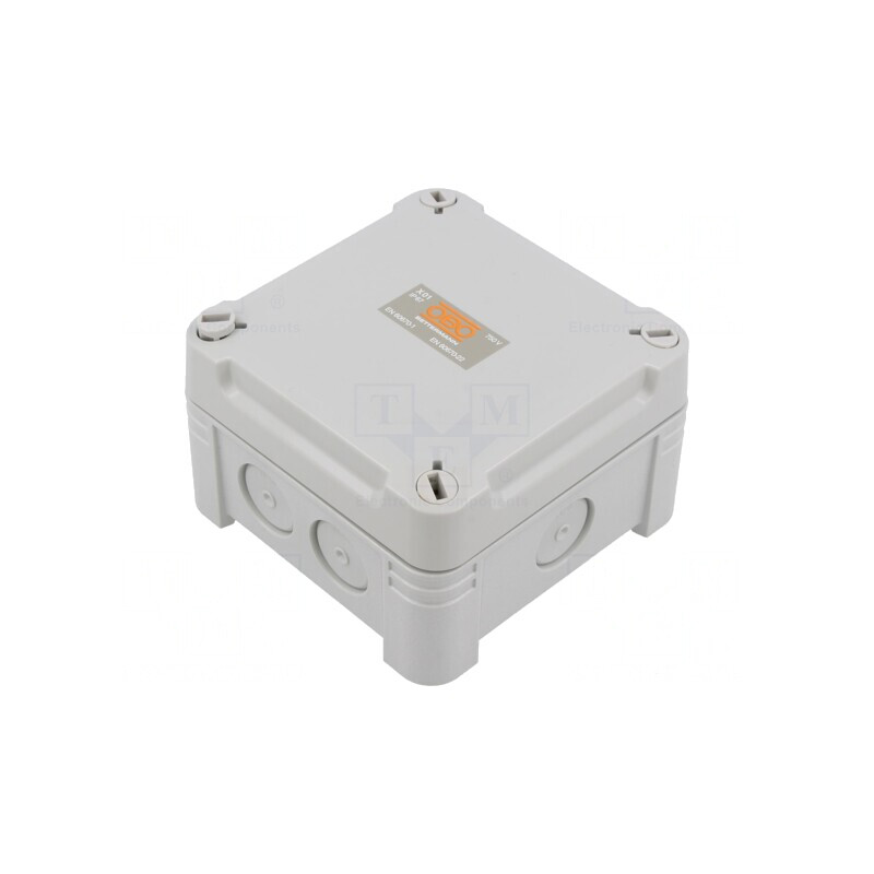 Cutie de Conexiuni Policarbonat 95x95x60mm | Electronic-mag.ro | Componente Electronice