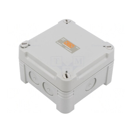 Cutie de Conexiuni Policarbonat 95x95x60mm | Electronic-mag.ro | Componente Electronice