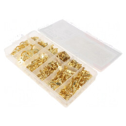 Set conectori crimpat cablu neizolat 750 bucăți | Electronic-mag.ro | Componente Electronice