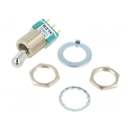 Comutator basculant SPDT ON-ON 3A/250VAC 4A/28VDC | Electronic-mag.ro | Componente Electronice