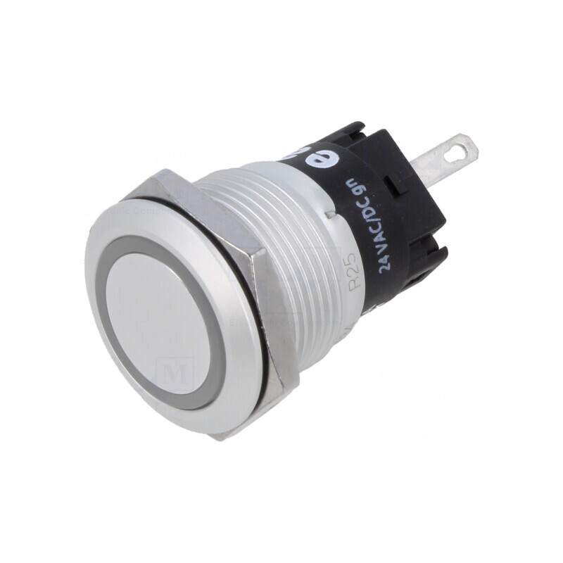Lampă LED verde plată 24V Ø19mm | Electronic-mag.ro | Componente Electronice Lampă LED verde plată 24V Ø19mm | Electronic-mag.ro | Componente Electronice