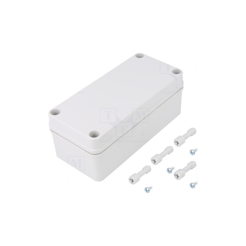 Carcasă universală ABS gri 80x170x65mm | Electronic-mag.ro | Componente Electronice