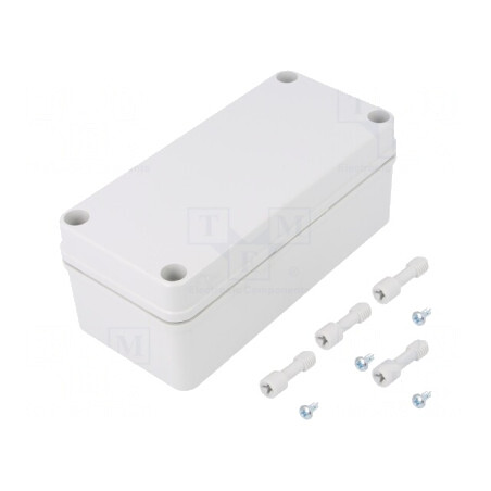 Carcasă universală ABS gri 80x170x65mm | Electronic-mag.ro | Componente Electronice