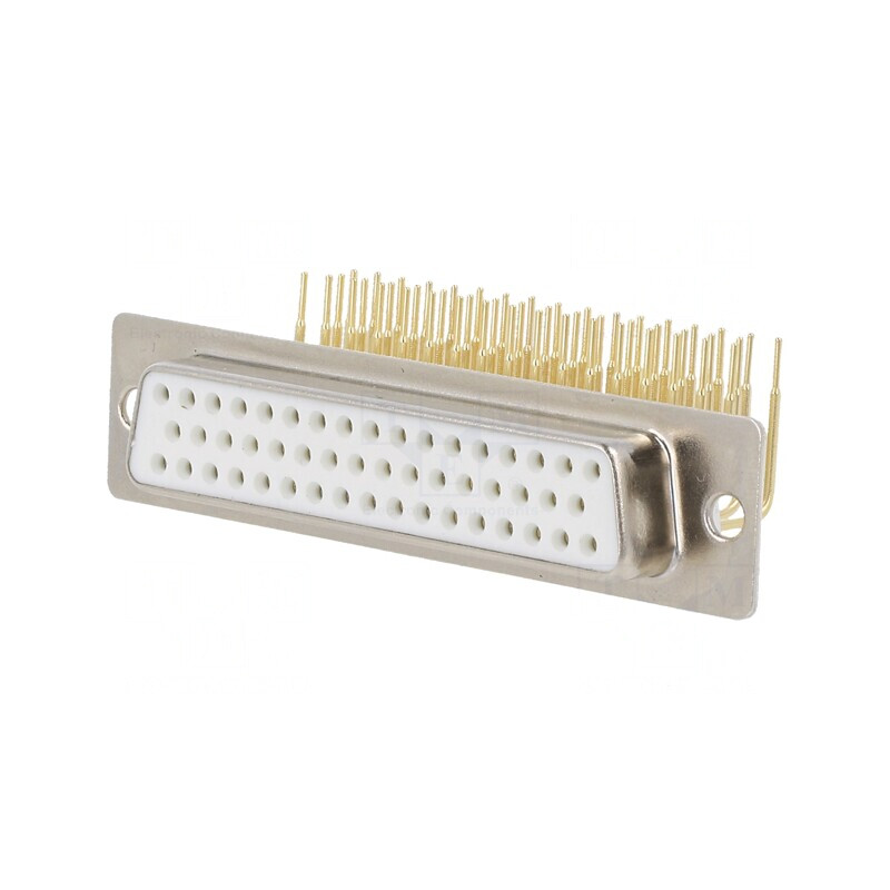 Soclu D-Sub 50 PIN Mamă PCB unghi 90° THT | Electronic-mag.ro | Componente Electronice