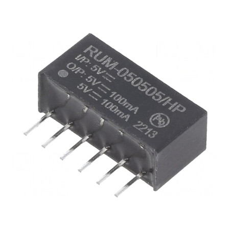 Convertor DC/DC 1W 5V SIP7 | Electronic-mag.ro | Componente Electronice