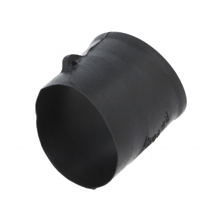 Fiting termocontractibil fără adeziv unghi 13mm negru | Electronic-mag.ro | Componente Electronice