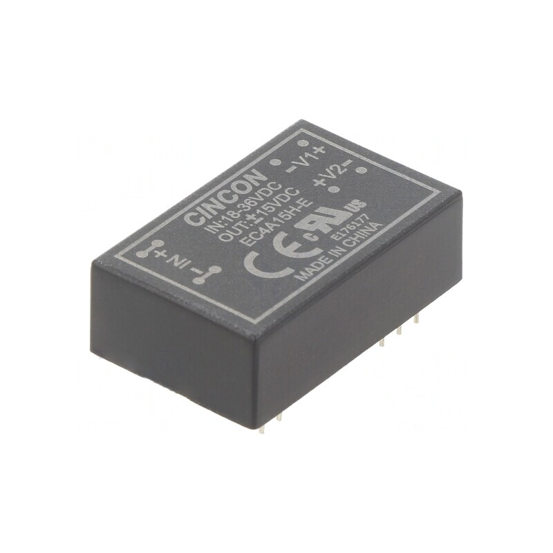 Convertor DC/DC 18-36V la 15V/-15V 5/6W | Electronic-mag.ro | Componente Electronice Convertor DC/DC 18-36V la 15V/-15V 5/6W | Electronic-mag.ro | Componente Electronice