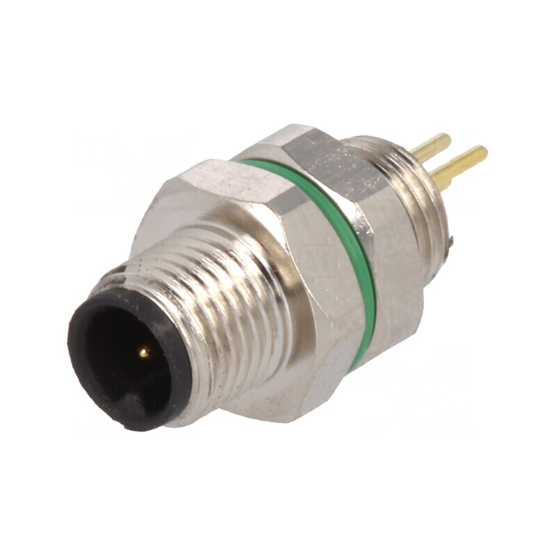 Conector M5 THT IP67 3 PIN 60V 1A | Electronic-mag.ro | Componente Electronice