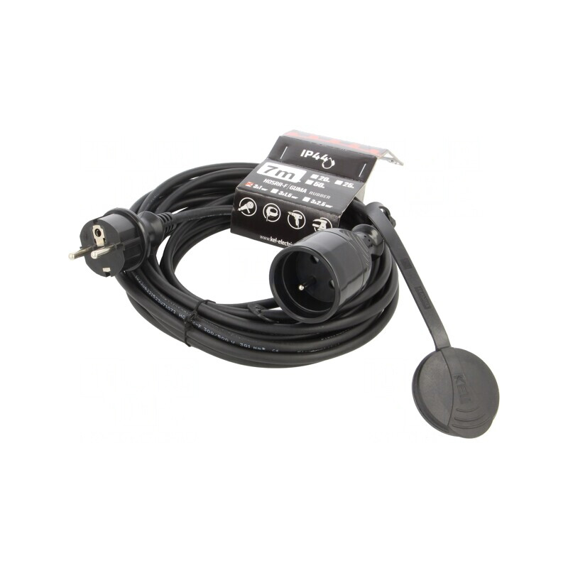 Prelungitor alimentare negru 7m 10A | Electronic-mag.ro | Componente Electronice Prelungitor alimentare negru 7m 10A | Electronic-mag.ro | Componente Electronice