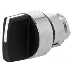 Comutator rotativ 22mm negru ZB4BD4 | Electronic-mag.ro | Componente Electronice