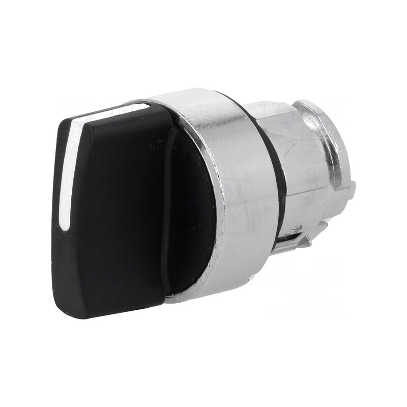 Comutator rotativ 22mm negru ZB4BD4 | Electronic-mag.ro | Componente Electronice