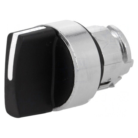 Comutator rotativ 22mm negru ZB4BD4 | Electronic-mag.ro | Componente Electronice