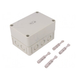Carcasă Universală 94mm x 130mm x 81mm | Electronic-mag.ro | Componente Electronice