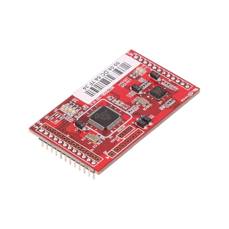Modul Ethernet WIZ750SR-100 Cortex M0 3,3VDC | Electronic-mag.ro | Componente Electronice