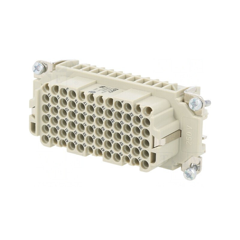 Conector inserturi mamă EPIC H-DD 72 10A | Electronic-mag.ro | Componente Electronice