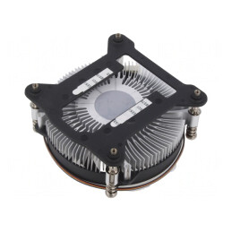 Radiator Aluminiu 12VDC 61,6m3/h 31,8mm x 96mm | Electronic-mag.ro | Componente Electronice