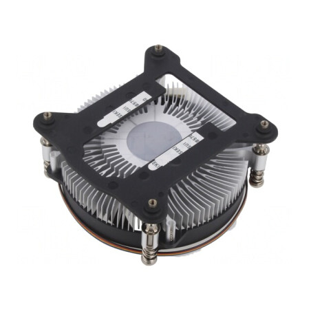 Radiator Aluminiu 12VDC 61,6m3/h 31,8mm x 96mm | Electronic-mag.ro | Componente Electronice