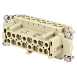 Conector HDC Inserturi Mamă Han E 16 PE | Electronic-mag.ro | Componente Electronice