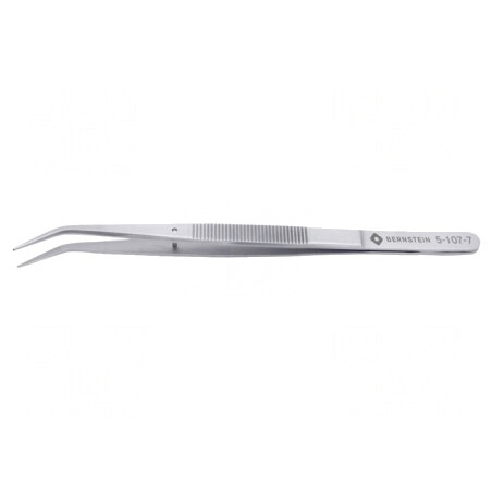 Pensetă 150mm Vârf Curbat Plat Rotunjit | Electronic-mag.ro | Componente Electronice