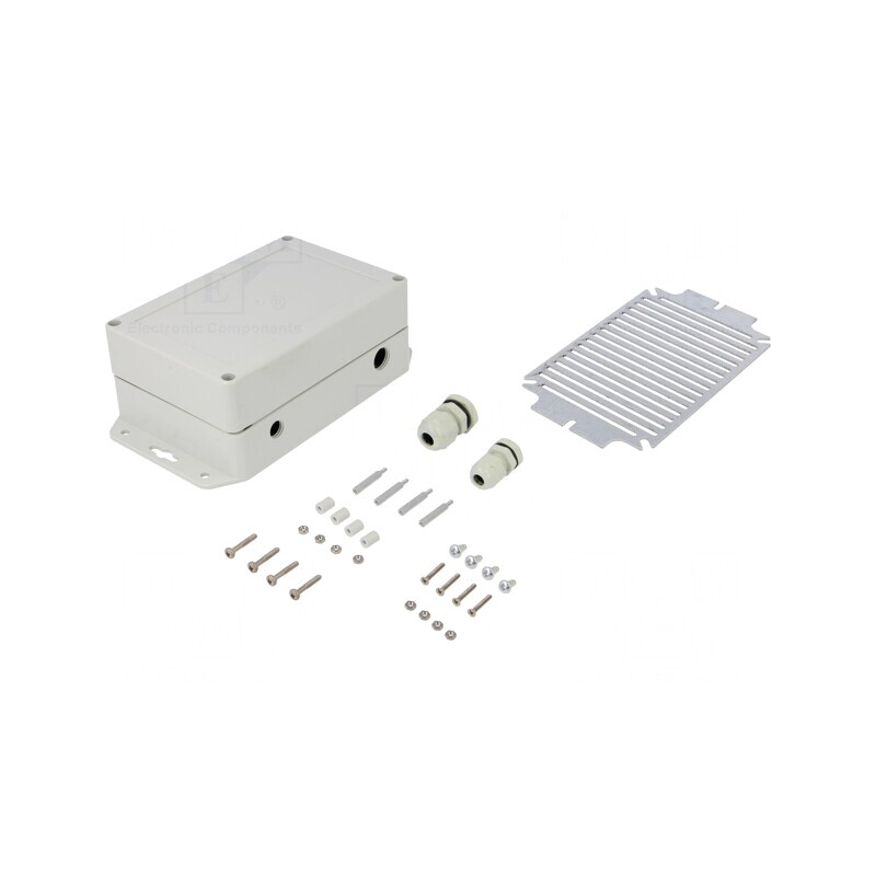 Carcasă calculator gri deschis 101.6mm x 151.4mm | Electronic-mag.ro | Componente Electronice