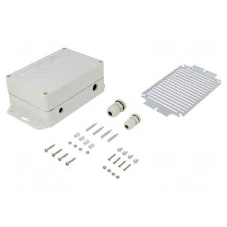 Carcasă calculator gri deschis 101.6mm x 151.4mm | Electronic-mag.ro | Componente Electronice