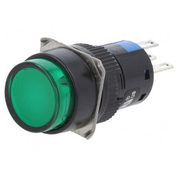 Comutator apăsare 5A 250VAC IP65 ON-(ON) | Electronic-mag.ro | Componente Electronice
