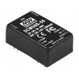 Convertor DC/DC 8W 18-36V la 15V/-15V | Electronic-mag.ro | Componente Electronice