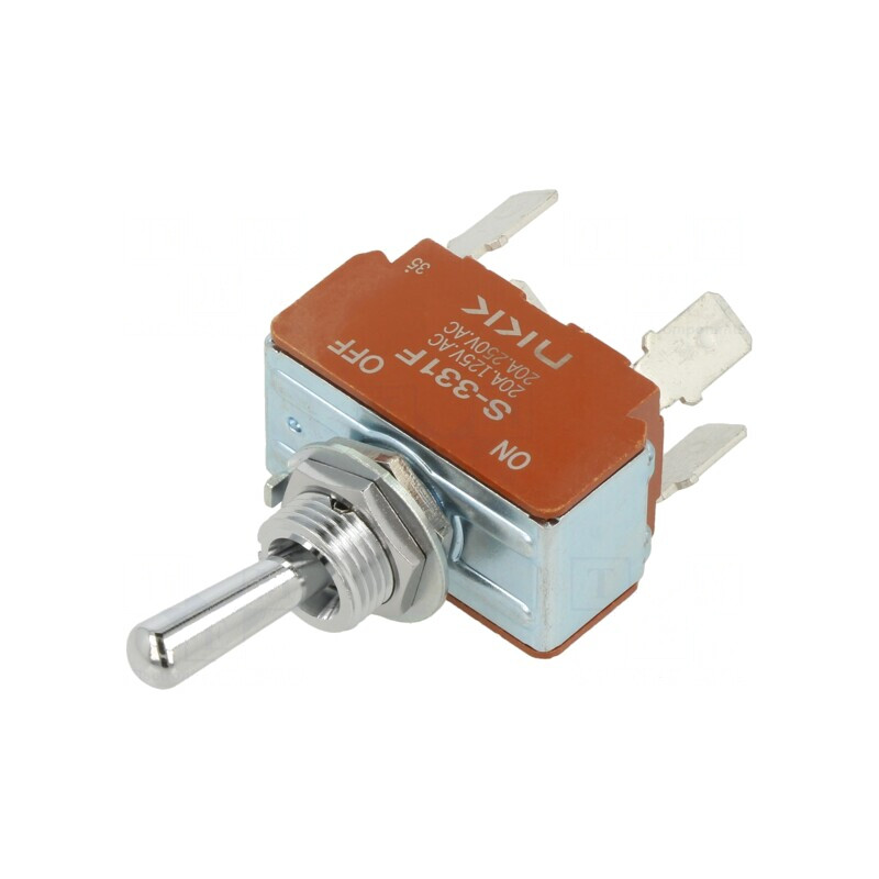 Comutator Basculant DPST ON-OFF 15A 125VAC | Electronic-mag.ro | Componente Electronice
