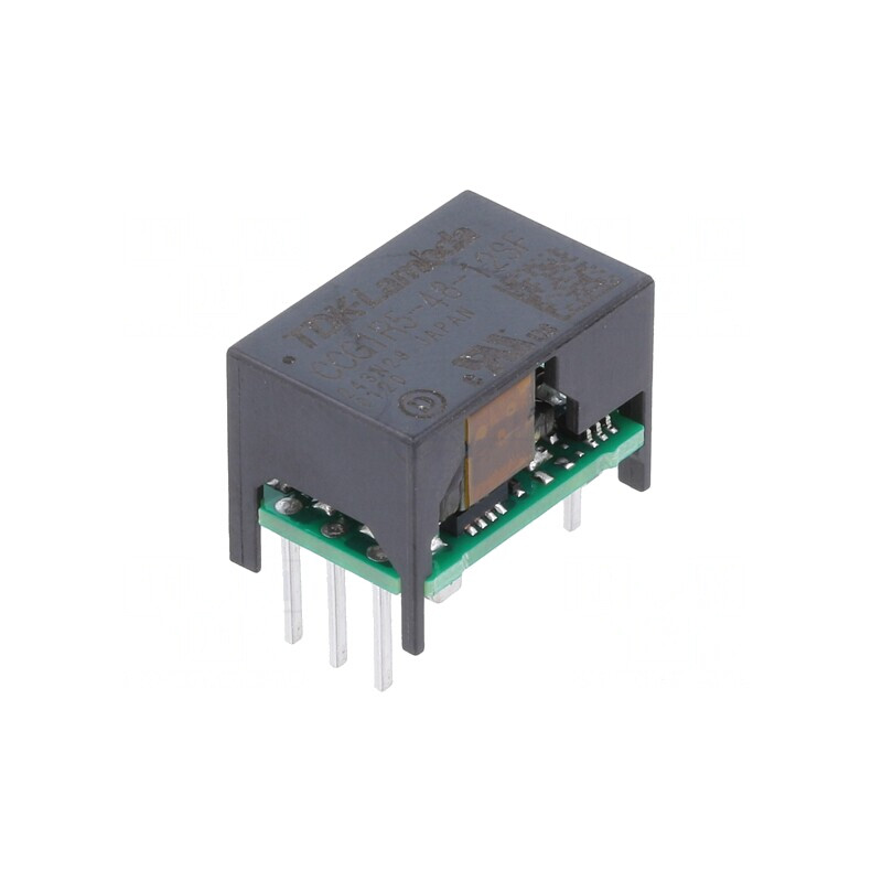 Convertor DC/DC 1,5W 18-76V la 12V 130mA THT CCG1R5-48-12SF | Electronic-mag.ro | Componente Electronice