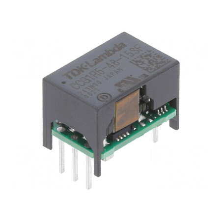 Convertor DC/DC 1,5W 18-76V la 15V 100mA | Electronic-mag.ro | Componente Electronice