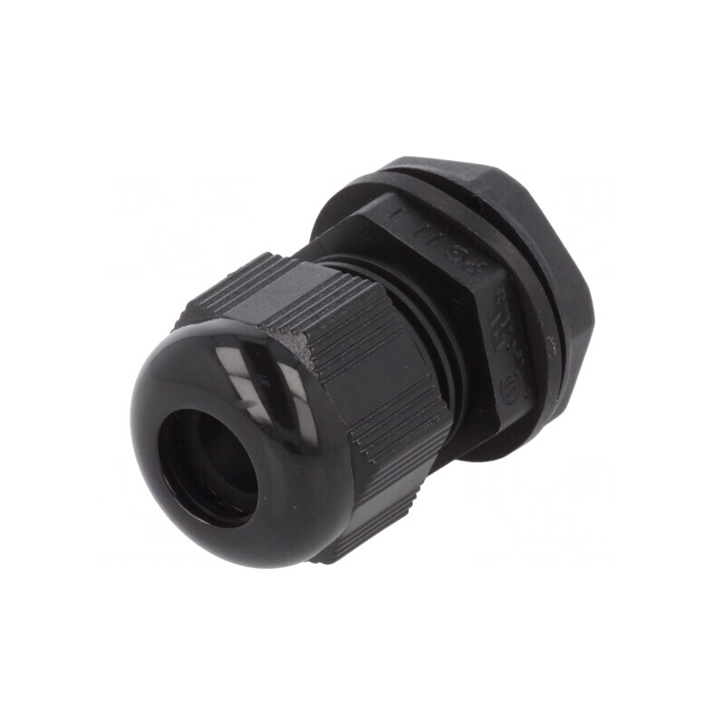 Garnitura de etanșare PG11 neagră, set 10 buc. | Electronic-mag.ro | Componente Electronice