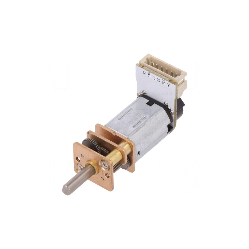 Motor DC cu Codificator 6V 180rpm | Electronic-mag.ro | Componente Electronice