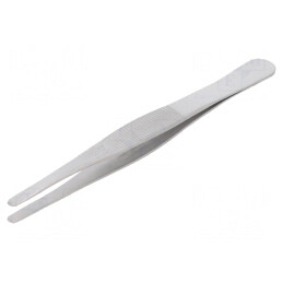 Pensetă Precizie 120mm Vârf Lat 21SA120 | Electronic-mag.ro | Componente Electronice