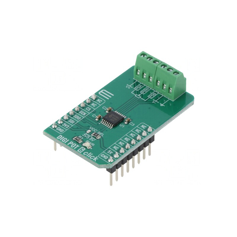 Click Board Potențiometru Digital SPI 3.3V/5V | Electronic-mag.ro | Componente Electronice Click Board Potențiometru Digital SPI 3.3V/5V | Electronic-mag.ro | Componente Electronice