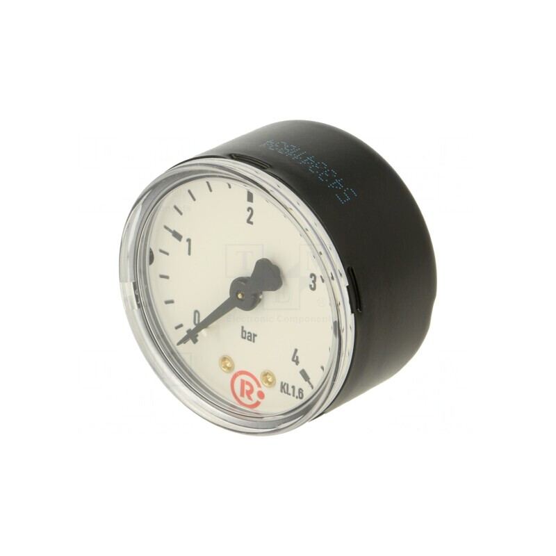 Manometru 0-4 bar 50mm Lichide și Gaze Inerte | Electronic-mag.ro | Componente Electronice