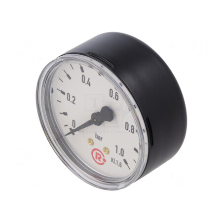 Manometru 0-1 Bar 63mm pentru Lichide și Gaze Inerte | Electronic-mag.ro | Componente Electronice